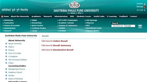 how to check sppu old result|Result .